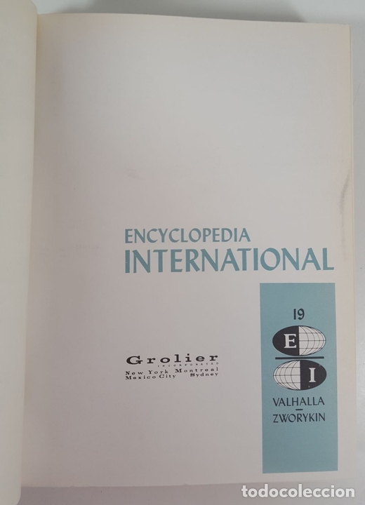 Enciclopedias de segunda mano: ENCYCLOPEDIA INTERNATIONAL. 20 TOMOS. EDIT GROLIER. U.S.A. 1963. - Foto 37 - 145484426