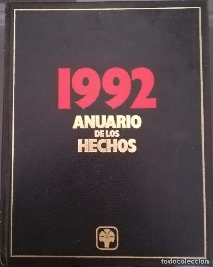 Enciclopedias de segunda mano: Anuario de los hechoss 1991 - 1992 - Foto 1