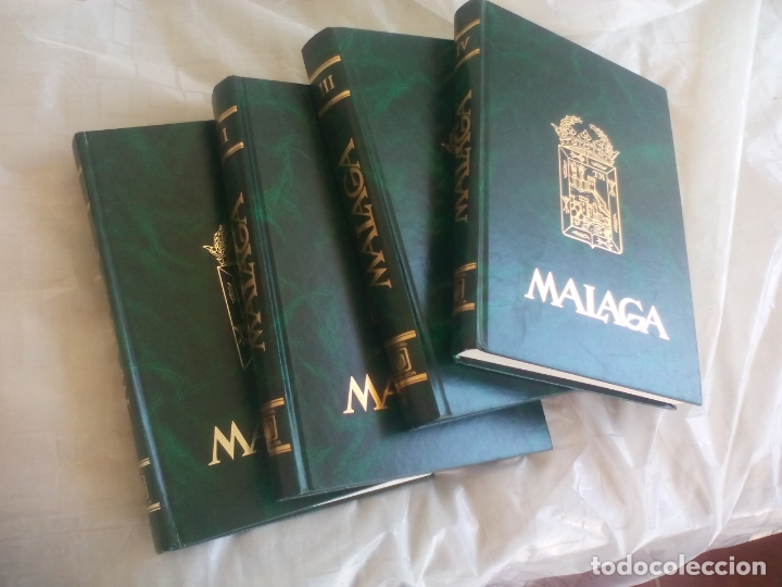 Enzyklop&auml;dien aus zweiter Hand: M&Aacute;LAGA COLECCI&Oacute;N NUESTRA ANDALUC&Iacute;A, EDITORIAL ANDALUCIA DE EDS. ANEL GRANADA 1984, EN CUATRO TOMOS