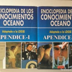 Enciclopedias de segunda mano: ENCICLOPEDIA DE LOS CONOCIMIENTOS OCÉANO - SOLO LOS DOS APÉNDICES. Lote 168583852