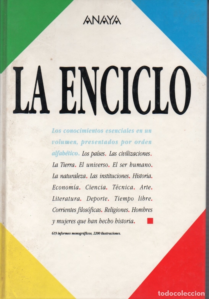 la enciclo de editorial anaya. 1992. leer. - Comprar Enciclopedias en ...