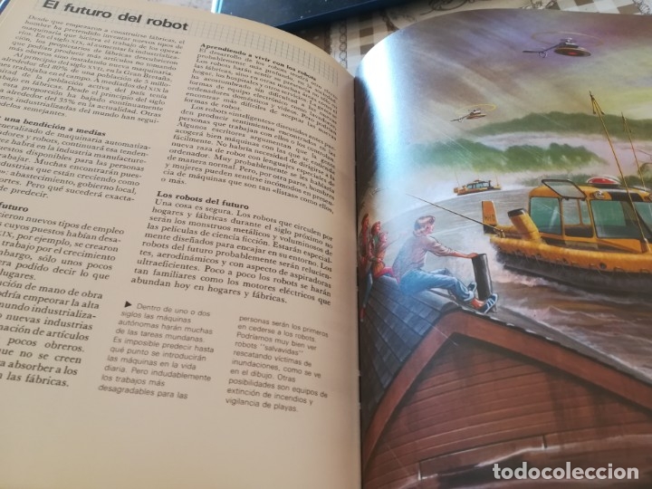 Enciclopedias de segunda mano: Robots - Ciencia en acci&oacute;n - Foto 5