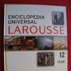 Enciclopedias de segunda mano: ENCICLOPEDIA UNIVERSAL LAROUSSE - TOMO 12 ( FIG - GAS ).