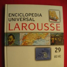 Enciclopedias de segunda mano: ENCICLOPEDIA UNIVERSAL LAROUSSE - TOMO 29 ( UCC - VIC ).