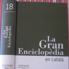 Enciclopedias de segunda mano: LA GRAN ENCICLOPEDIA EN CATALÀ (EDICIONS 62). TOMO 18, 2004. Lote 177292699