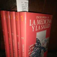 Enciclopedias de segunda mano: AA.VV. (ROSA, EUGENIO DE. DIR.) - ENCICLOPEDIA DE LA MEDICINA Y LA SALUD (5 VOLUMENES). Lote 179347606