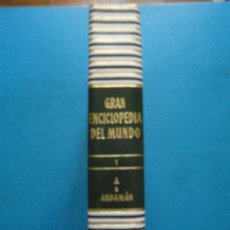 Livres d'occasion: GRAN ENCICLOPEDIA DEL MUNDO 38 TOMOS (19 TOMOS, 1 LEXICO ESPAÑOL Y 18 APENDICES) .DURBAN. 1972. Lote 189246598