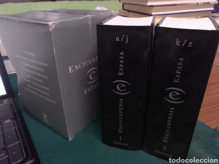 Enciclopedias de segunda mano: Enciclopedia Espasa 1/2 - Foto 2