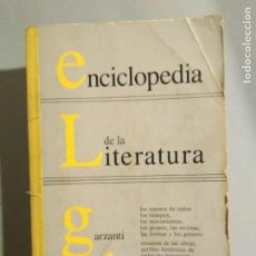 Enciclopedias de segunda mano: ENCICLOPEDIA DE LA LITERATURA GARZANTI