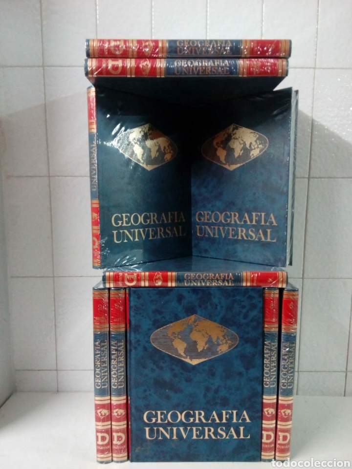 Enciclopedias de segunda mano: GEOGRAF&Iacute;A UNIVERSAL. DURVAN. 10TOMOS - Foto 1