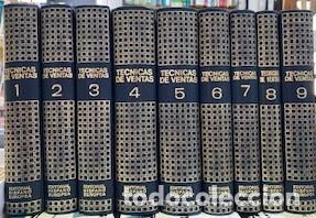 Enciclopedias de segunda mano: TECNICAS DE VENTA (9 TOMOS). A-COM-355 - Foto 1