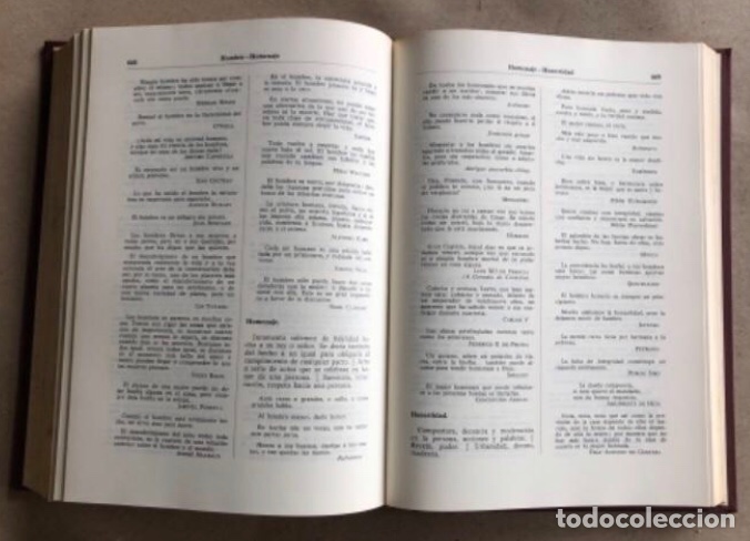 Enciclopedias de segunda mano: ENCICLOPEDIA DE FRASES GINER EN DOS TOMOS. EDICIONES GINER 1967. - Foto 7 - 208796511