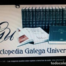 Enciclopedias de segunda mano: ENCICLOPEDIA GALEGA UNIVERSAL.EDITORIAL IR INDO..16 TOMOS. . COMPLETA IMPECABLE. Lote 210372646