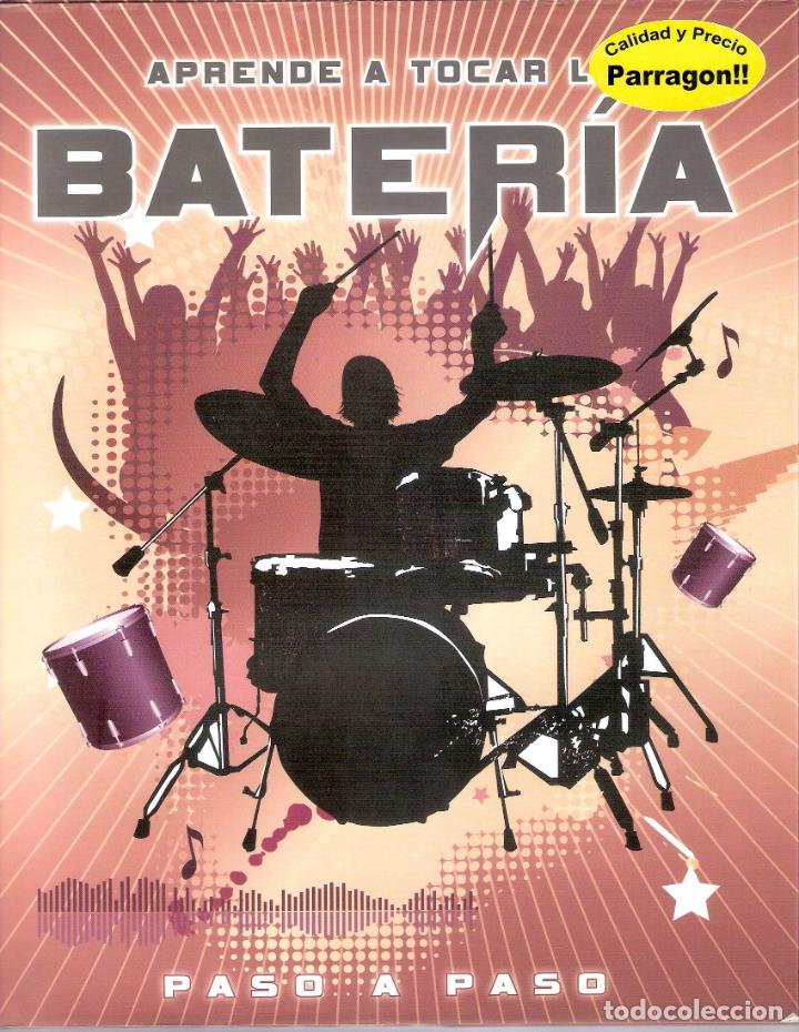 Enciclopedias de segunda mano: APRENDA A TOCAR LA BATERIA PASO A PASO - SIMON BRIDGESTOCK - Foto 1