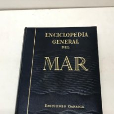 Enciclopedias de segunda mano: ENCICLOPEDIA GENERAL DEL MAR. GARRIGA. BARCELONA, 1988. SOLO VOLUMEN 1. Lote 215148932