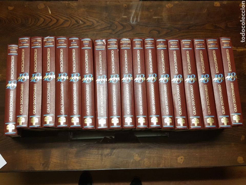 Livres d'occasion: Gran diccionario enciclop&eacute;dico Artel - 18 tomos - Completo