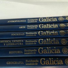Enciclopedias de segunda mano: VV.AA ENCICLOPEDIA TEMÁTICA DE GALICIA. 6 TOMOS S807AT. Lote 218572535