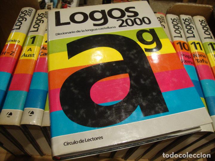 Enciclopedias de segunda mano: ENCICLOPEDIA LOGOS 2000 DE CIRCULO DE LECTORES COMPLETA - Foto 2
