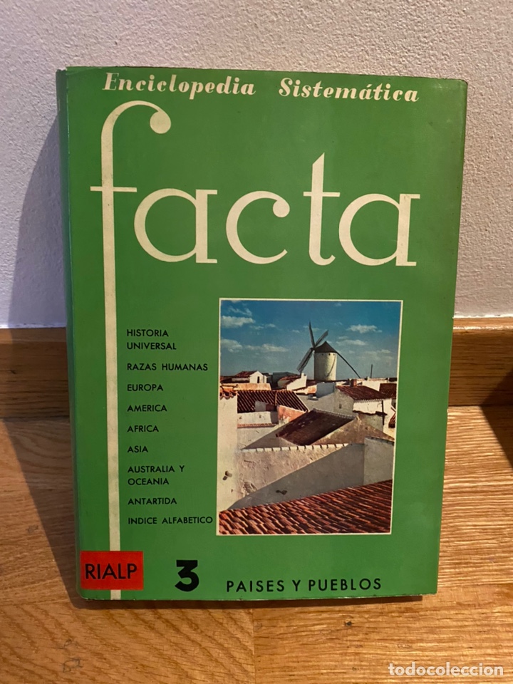 Enciclopedias de segunda mano: Facta tomo tres enciclopedia sistem&aacute;tica