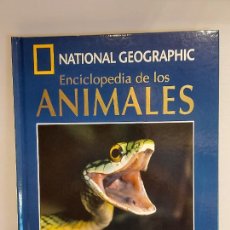 Enciclopedias de segunda mano: ENCICLOPEDIA DE LOS ANIMALES / 7 / REPTILES II / NATIONAL GEOGRAPHIC / LIBRO + DVD / NUEVO.