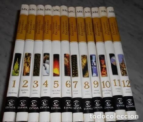 Livres d'occasion: DICCIONARIO ENCICLOP&Eacute;DICO ESPASA (12 TOMOS) COMPLETO. ABC A-ENC-0537-SF-A