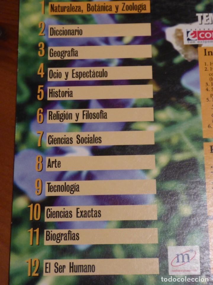 Enciclopedias de segunda mano: 12 CD&acute;S ENCICLOPEDIA TEM&Aacute;TICA CAMPUS - Foto 2