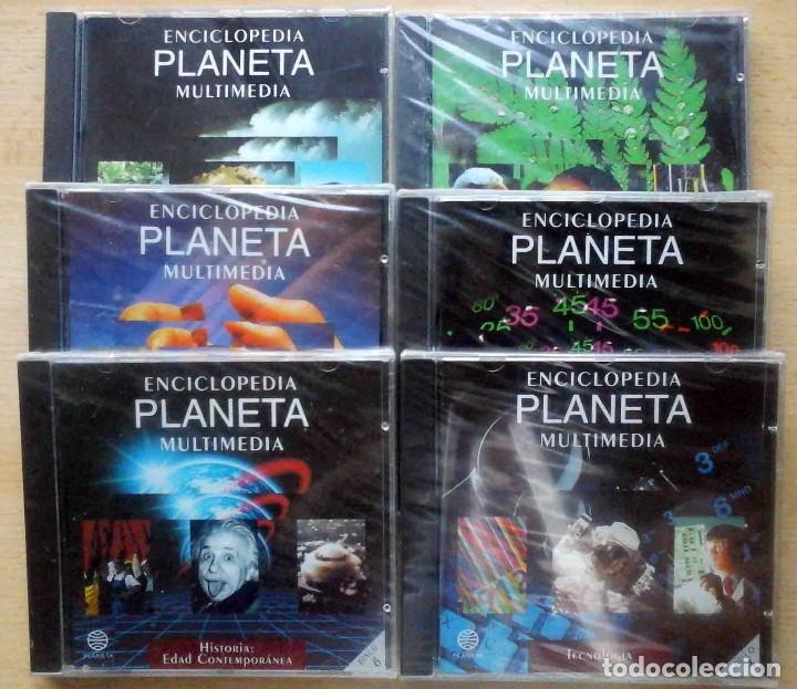 Enciclopedias de segunda mano: Enciclopedia Planeta Multimedia - 6 CD-Rom
