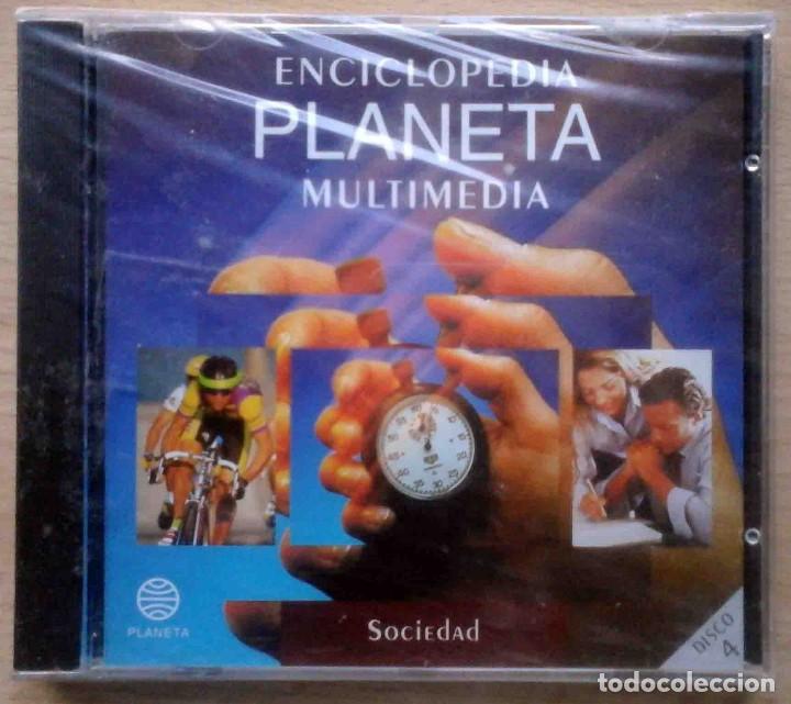 Enciclopedias de segunda mano: Enciclopedia Planeta Multimedia - 6 CD-Rom - Foto 5