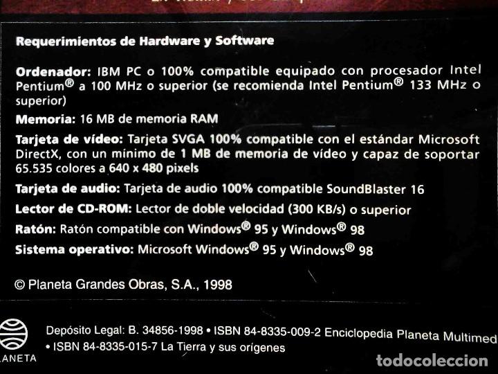 Enciclopedias de segunda mano: Enciclopedia Planeta Multimedia - 6 CD-Rom - Foto 8