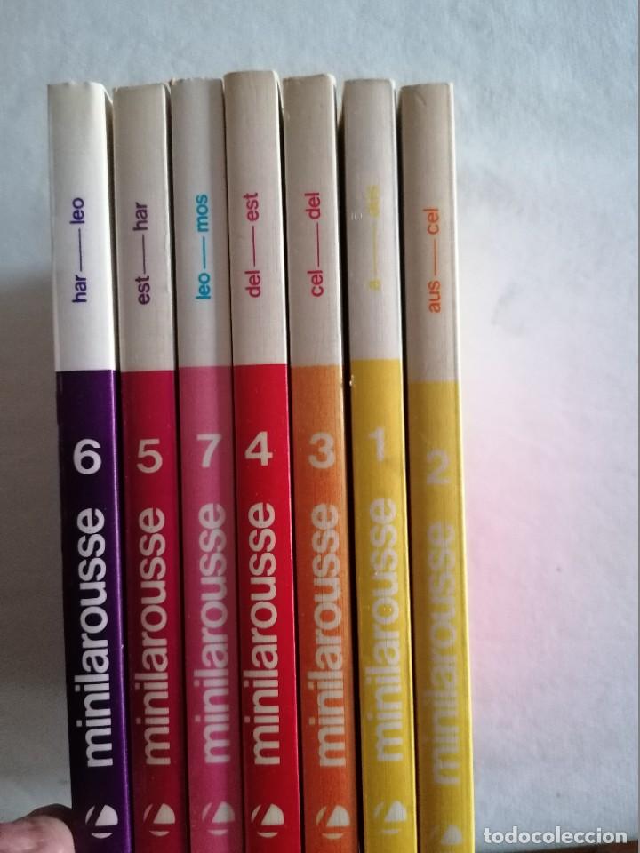 Enciclopedias de segunda mano: MINILAROUSE ILUSTRADO . Tomos 1 al 7 - Foto 5