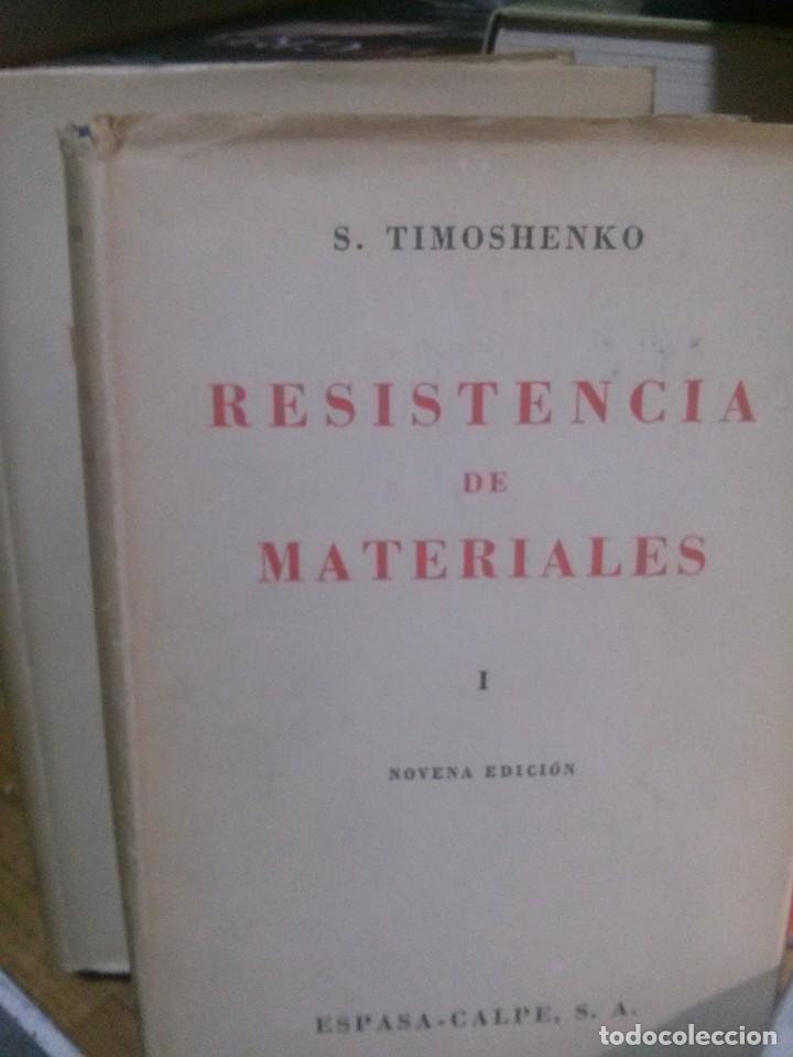 Enciclopedias de segunda mano: resistencia de materiales, s. timoshenko, edit. espasa - Foto 1