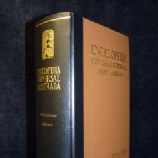 Enciclopedias de segunda mano: ENCICLOPEDIA UNIVERSAL ILUSTRADA EUROPEO AMERICANA. ESPASA CALPE. SUPLEMENTO 1969-1970 (2)