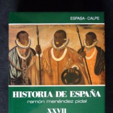 Enciclopedias de segunda mano: HISTORIA DE ESPAÑA R. MENÉNDEZ PIDAL. TOMO XXVII. LA FORMACIÓN DE SOCIEDADES.... ESPASA CALPE. 1999