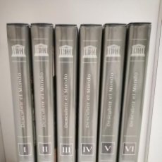 Enciclopedias de segunda mano: DESCUBRIR EL MUNDO. LOTE DE 8 LIBROS (VARIOS PRECINTADOS)+ 12 DVD (TODOS PRECINTADOS). Lote 252818875