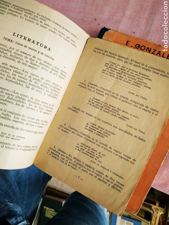 Enciclopedias de segunda mano: Enciclopedia Moderna Grado Medio (E. Gonz&aacute;lez) Ap&eacute;ndice Complementario Gram&aacute;tica - Foto 8