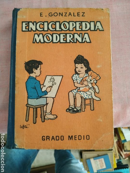 Enciclopedias de segunda mano: Enciclopedia Moderna Grado Medio (E. Gonz&aacute;lez) Ap&eacute;ndice Complementario Gram&aacute;tica - Foto 1