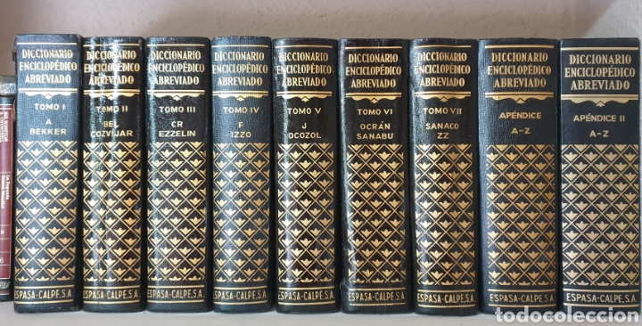 Livres d'occasion: Diccionario Enciclop&eacute;dico Abreviado Espasa 1957