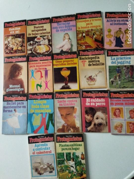 Enciclopedias de segunda mano: LOTE 17 MINI LIBRO PROTAGONISTA - Foto 1