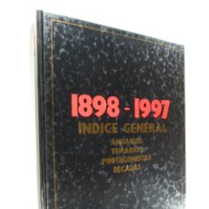 Enciclopedias de segunda mano: ÍNDICE GENERAL DE DIFUSORA INTERNACIONAL, 1898-1997. Lote 264046800