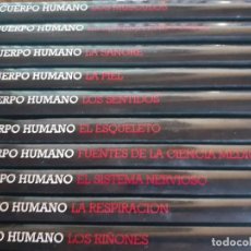 Enciclopedias de segunda mano: EL CUERPO HUMANO . ENCICLOPEDIA CASI COMPLETA EN 14 TOMOS DE 15 . CLUB INTERNACIONAL LIBRO. Lote 272931968
