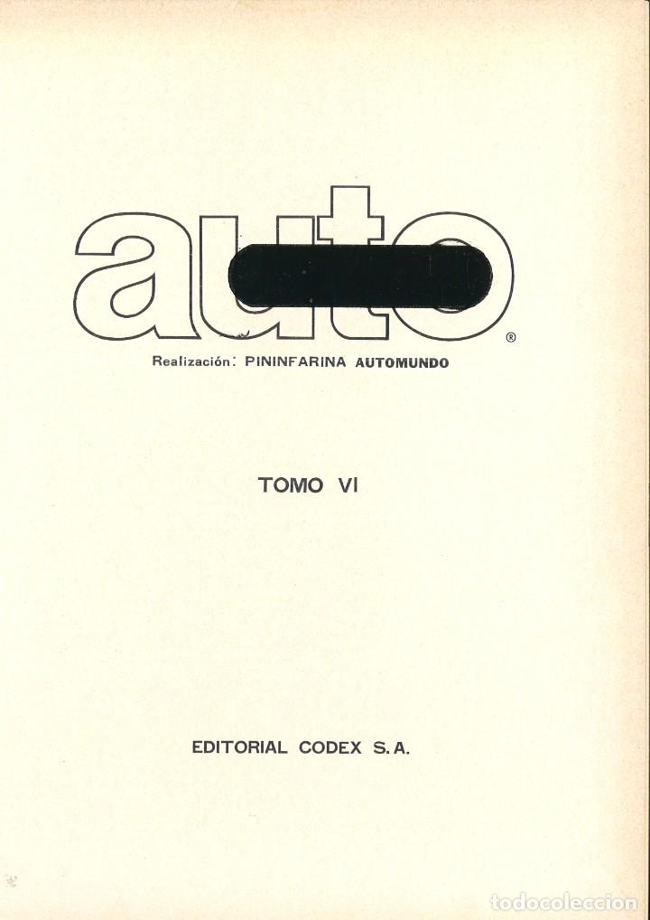 Enciclopedias de segunda mano: AUTO MUNDO. EDITORIAL CODEX - Foto 5