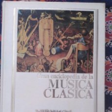 Enciclopedias de segunda mano: GRAN ENCICLOPEDIA DE LA MUSICA 4 TOMOS. Lote 284409108