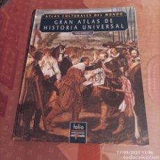Enciclopedias de segunda mano: GRAN ATLAS DE HISTORIA UNIVERSAL.. Lote 288000103