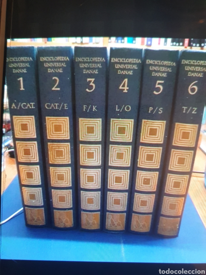Enciclopedias de segunda mano: ENCICLOPEDIA UNIVERSAL DANAE - Foto 2