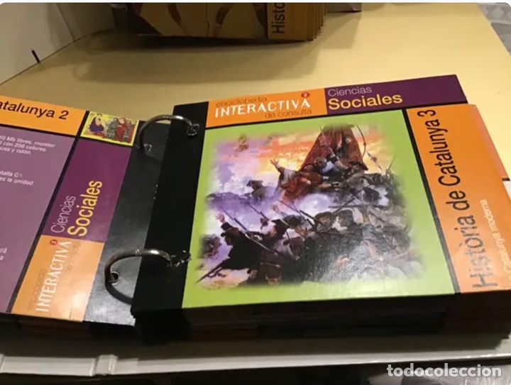 Enciclopedias de segunda mano: ENCICLOPEDIA INTERACTIVA DE CONSULTA. 2x30&euro; - Foto 4