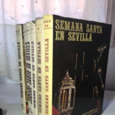 Enciclopedias de segunda mano: SEMANA SANTA DE SEVILLA BEA AÑOS 80 6 TOMOS COMPLETA. Lote 319624008