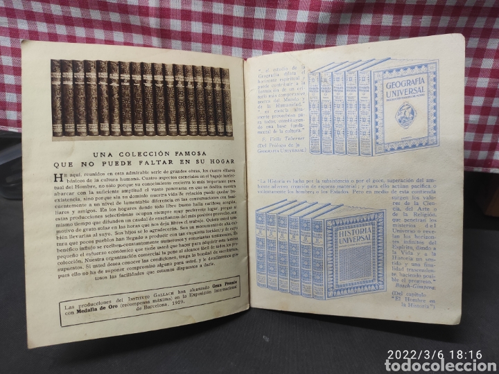 Enciclopedias de segunda mano: CATALOGO INSTITUTO GALLACH 1929 - Foto 4