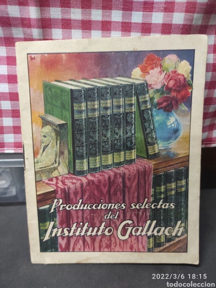 Enciclopedias de segunda mano: CATALOGO INSTITUTO GALLACH 1929 - Foto 1