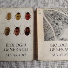 Enciclopedias de segunda mano: BIOLOGÍA GENERAL TOMOS I Y II ALVARADO 1969