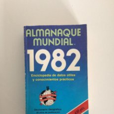 Enciclopedias de segunda mano: ALMANAQUE MUNDIAL 1982